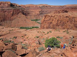 Leaving Fold for Escalante River