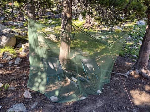 Bug protection for camp