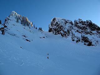 Heading for the Twin Peaks col