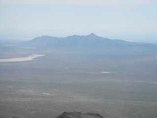 Fremont seen from Red summit