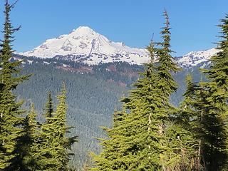 Glacier Peak from West Cady Ridge 11/21/19