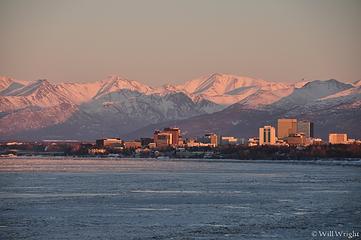 Anchorage from Earthquake Park
