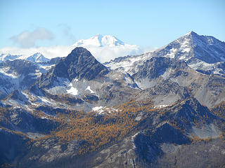 Spectale Butte, Glacier, and Maude