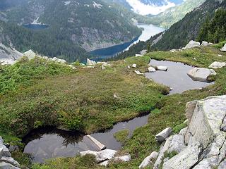 Azurite, Otter, and copycat tarn