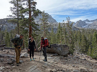 Starting out from South Lake TH