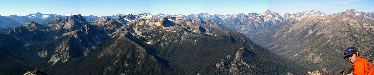 Hock summit pan looking west