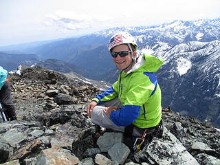 Grant. He's followed the brushbuffalo into two "bad habits"...climbing and ultrarunning