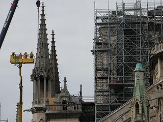 Notre Dame fire aftermath