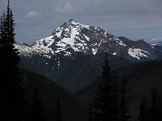 Ever Present Jack Mountain from Jakita Ridge Trail