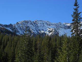 Grindstone Mountain from the Chatter Creek Trail 10/25/17