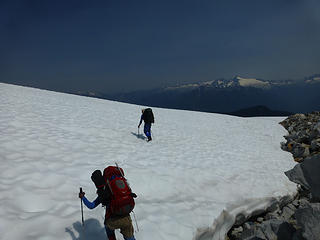 Snowfield on the east side of Snow King