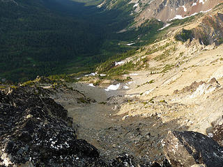 North Fork Entiat Basin below Pyramid Creek Trail / Saska Pass.