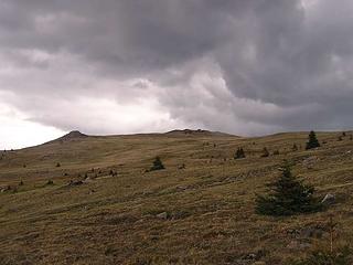 Horseshoe Mtn. summit from Albert/14 mile trail