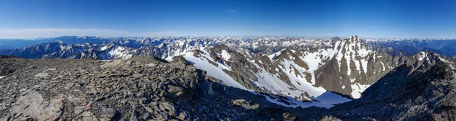 Gardner Mountain summit panorama