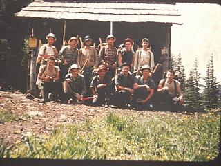 fire crew at Boulder Shelter