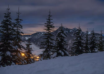 Snoqualmie Pass from Kendall Rd