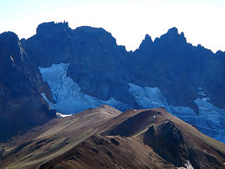 Goat Citadel and Big Horn east faces