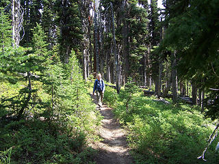 BC on the trail