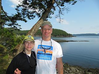 First couple of kayaking