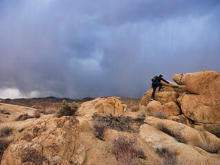 Incoming storm