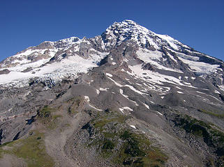 Rainier as seen from the summit of Pyramid Pk.