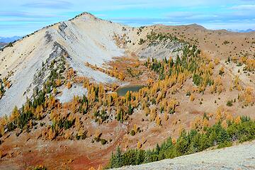 Tuckaway Lake from Oval Pass