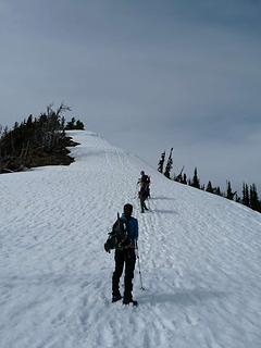 The final little push to get back up to Bootjack