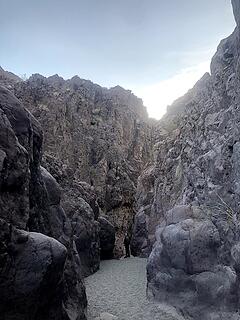 hiking to Arizona Hot Springs