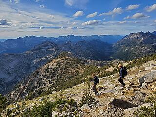 We were all in awe of Oregon's Wallowa Mountains and their peculiar geology