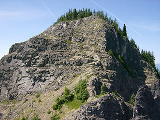 Looking back @ the summit of Tongue