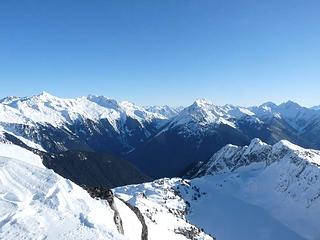 Looking east over Hidden Lake