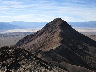 Main Death Valley Butte ahead