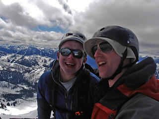 Me and Josh on Reynolds summit