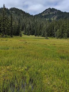 Arriving at lower lake