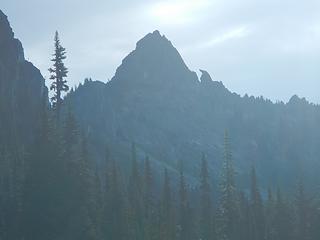 The Bulls Tooth, not the summit but a point north of the summit