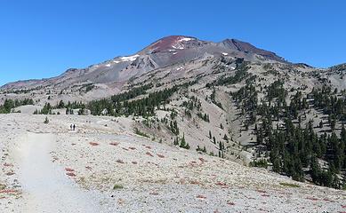 Hooked up with my sis and we pointed our boots toward the summit of South Sister.  Weather was perfect...