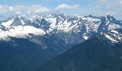 Chilliwack Group  Moxes, Redoubt, Spickard, Custer, Rahm (labeled)