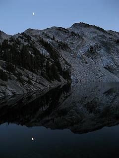 Moon over Granite Mtn