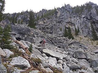 Neil in the gully