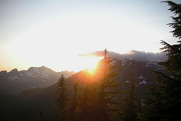 Sunset over Snoqualmie