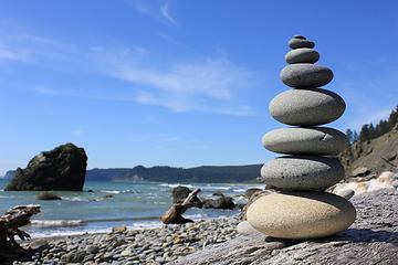 Beach Cairn