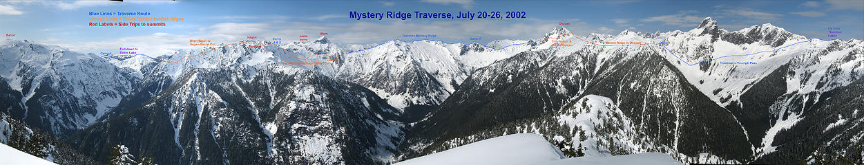 Mystery Ridge Traverse 2002