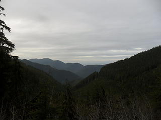 Quilcene range/ridge in the distance