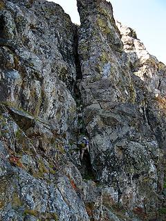 View of the Birth Chimney