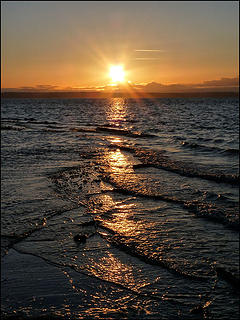 Sunset from Picnic Point, 2.11.09.