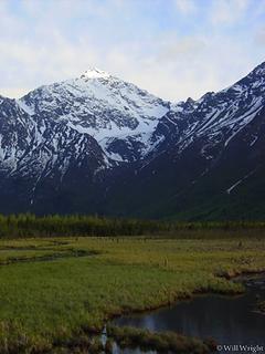 Eagle River Valley from end of road