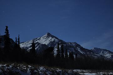 Eastern Alaska Range at night (4)