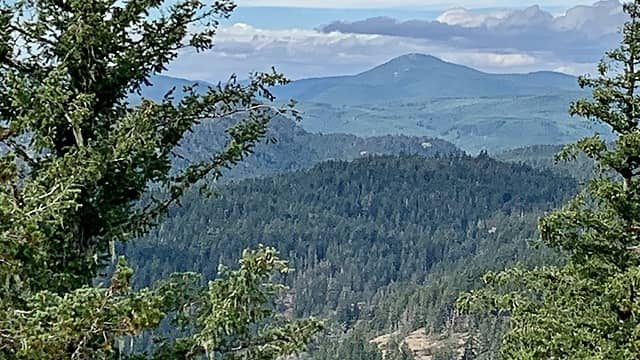 View toward Empress Mountain