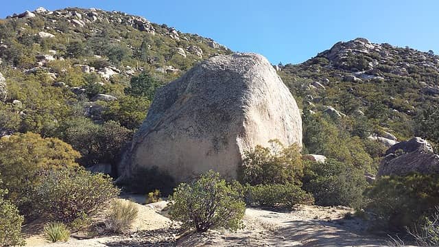 Big ass boulder
