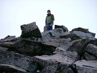 MM on the summit of Old Snowy